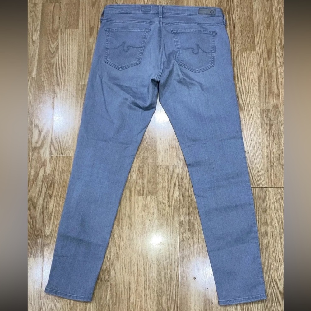 Adriano Goldschmied Super Skinny Ankle Gray Wash Jeans Women’s Size 30